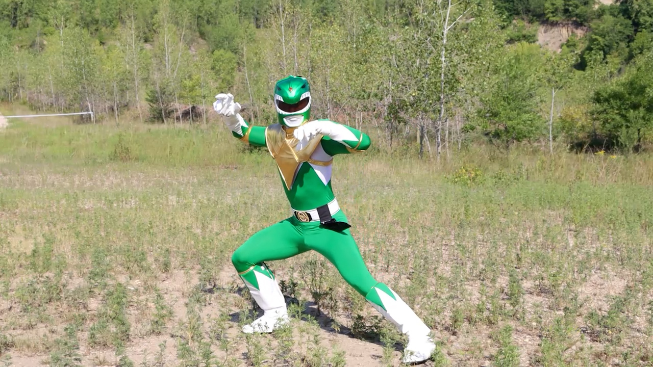 FUN2198AD Authentic Power Rangers Green Ranger
